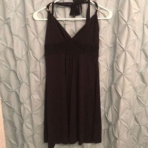Little Black Halter Dress